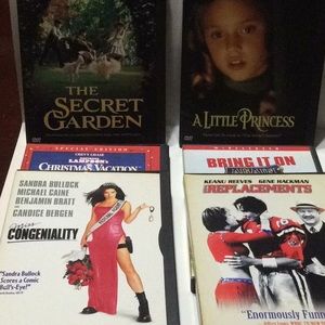 6 DVD Movies Set